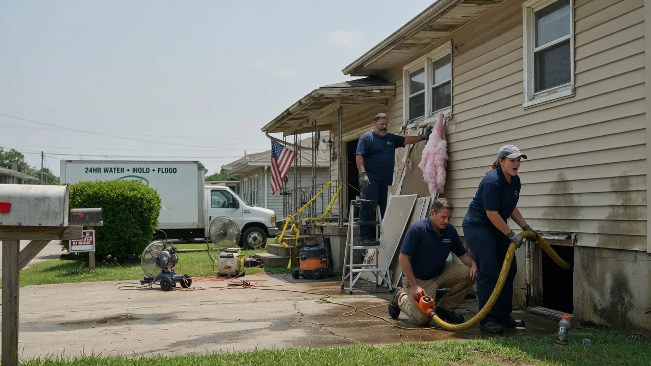 Water Damage Repair in Columbia City, IN near me